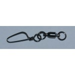 Ball Bearing Swivel #3 w/ 2 rings & coast lock (100pcs/bag)